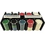 Poker set 200 poker chips - including cards, poker mat and dealer, big blind and small blind