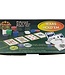 Pokerset 200 pokerchips - inclusief kaarten, pokermat en dealer, big blind en small blind