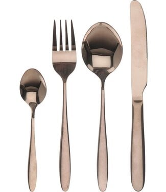 Excellent Houseware Bestekset 16dlg - Koper