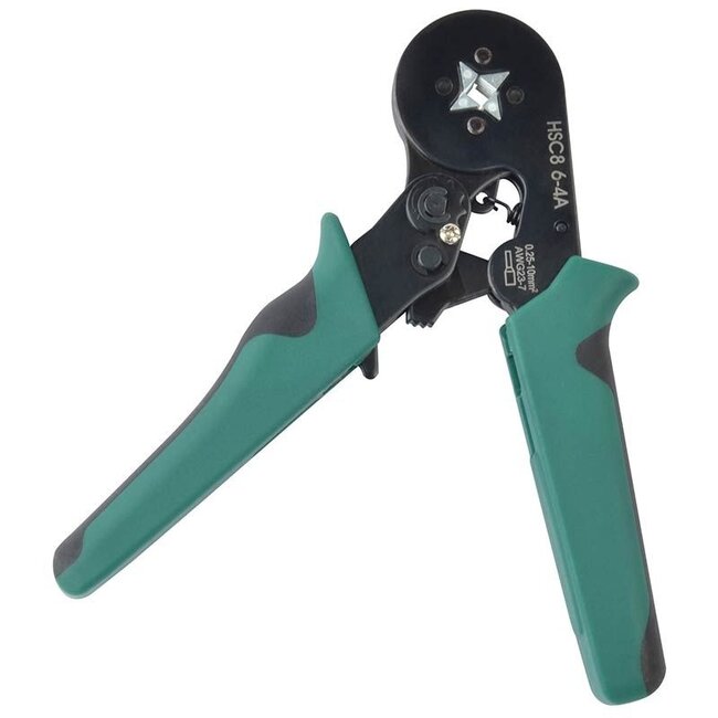 Brüder Mannesmann Crimping pliers - incl. 1200 sleeves and side cutting pliers