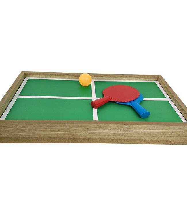 4-in-1 Tafelspel - Voetbal - Basketbal - Tafeltennis - Bowlen
