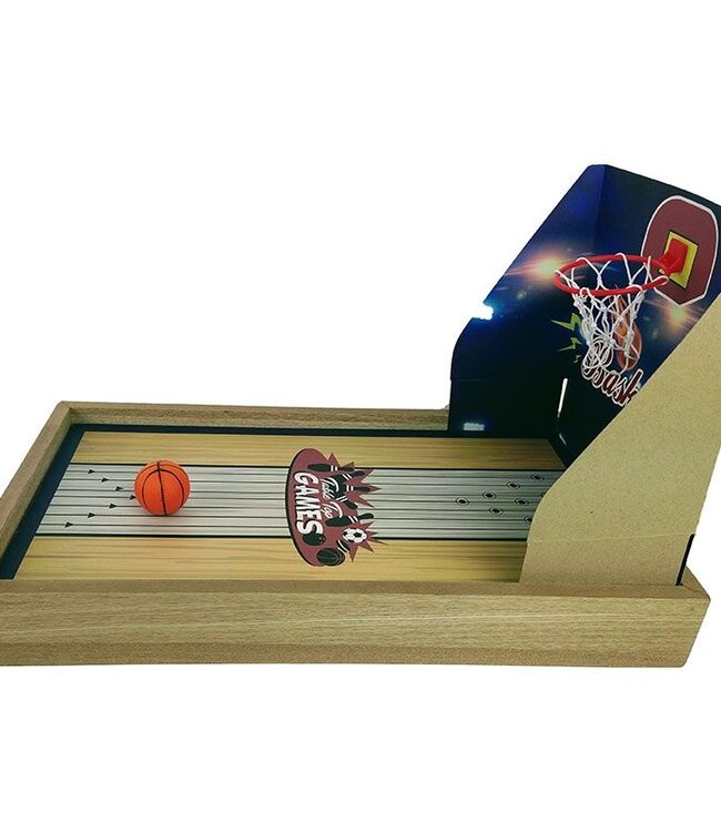 4-in-1 Tafelspel - Voetbal - Basketbal - Tafeltennis - Bowlen