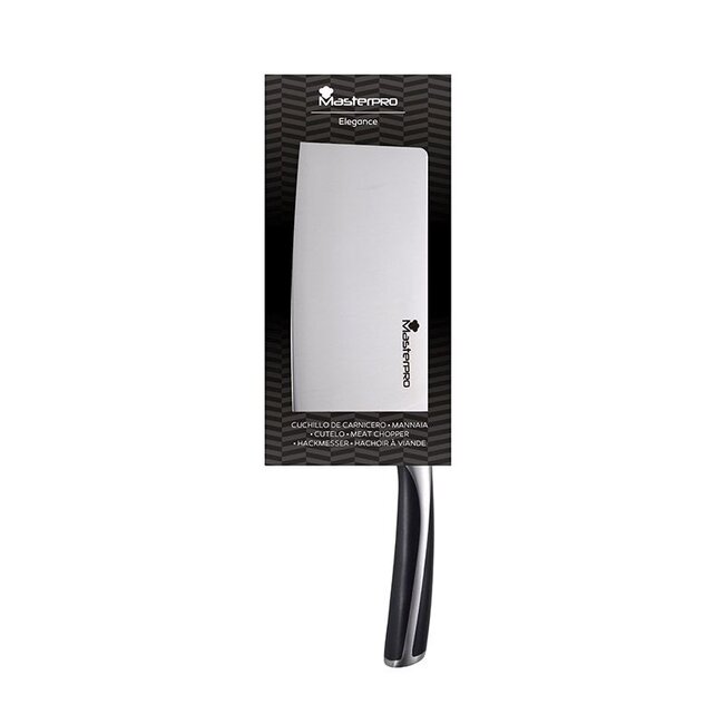 Bergner Masterpro Elegance Stainless Steel Cleaver - 17 cm