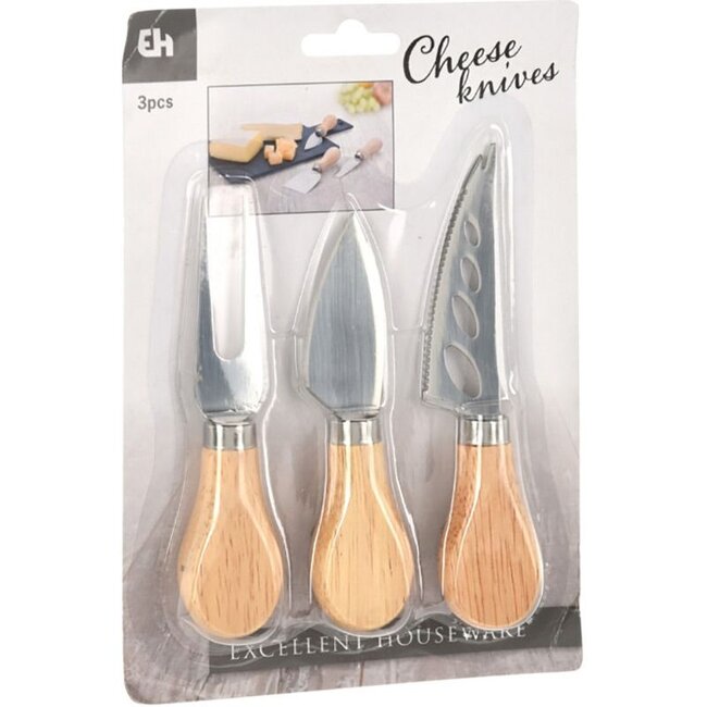 Excellent Houseware Käsemesser - 3er-Set