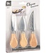 Kaasmesjes - set van 3 stuks