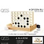 Gifts@Home Four in a Row - Wood - Travel Game