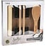 Excellent Houseware Sushi-Set aus Bambus und Keramik - Für 2 Personen