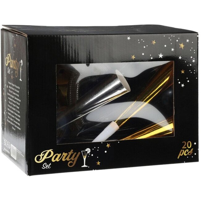 Happy New Year Partyset - 20-teilig
