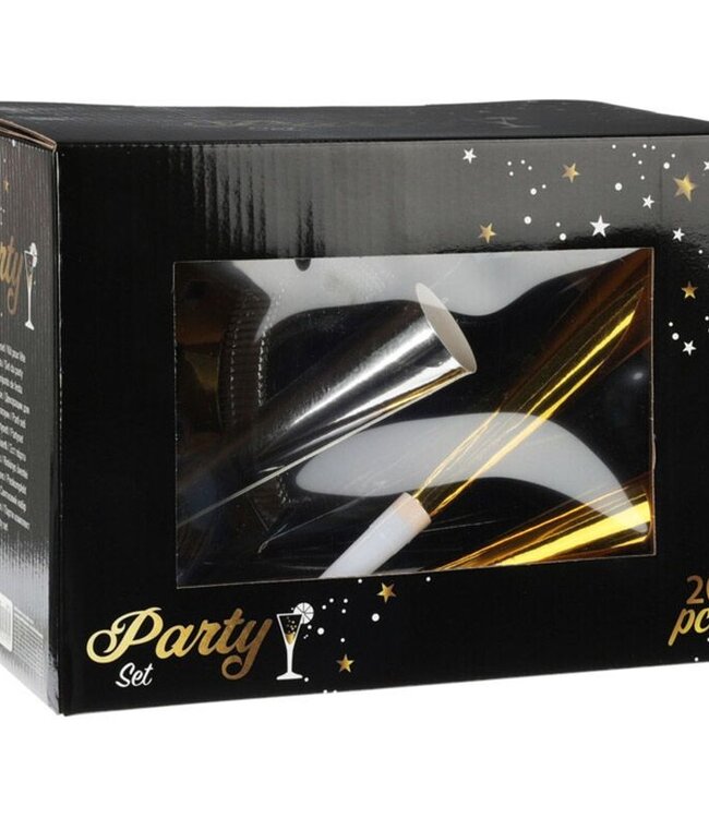 Partyset Happy New Year - 20 delig