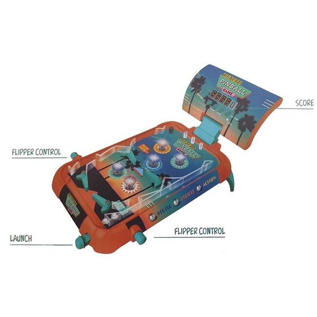 Tisch-Flipper - Pinball-Spiel - 53 × 26 cm