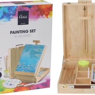 Schildersezel - Schilderkoffer gevuld - 36-delig