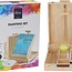 Easel - Filled painting case - 36 pieces