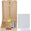 Easel - Filled painting case - 36 pieces