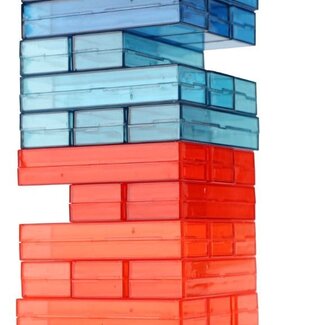 Stapeltoren Transparant - 48 Blokjes