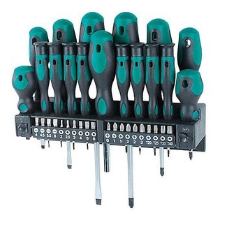 Brudermannesmann Schraubendreher- und Bitset - 37-teilig