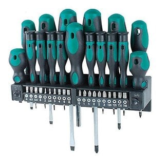 Brudermannesmann Screwdriver/bit set (37 pieces)