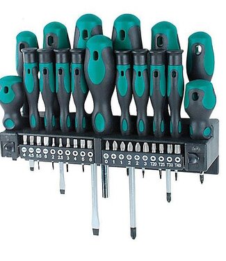 Brudermannesmann Brüder Mannesmann Schroevendraaier/bitset (37-dlg)