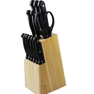 Ceruzo Knife block - Budgetline - 15 pieces