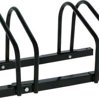 Ceruzo Fahrradständer für 2 Fahrräder - Schwarz