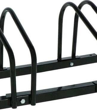 Ceruzo Fietsenrek voor 2 Fietsen - Zwart