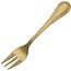 Excellent Houseware Kuchengabeln - 4 Stück - Goldfarben