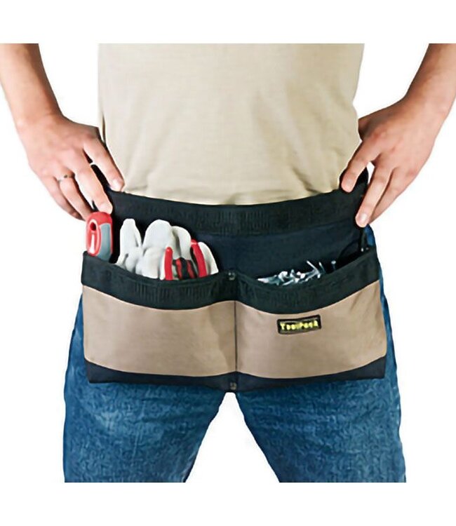 ToolPack Gereedschapshouder met 2 vakken - Spijkerschort