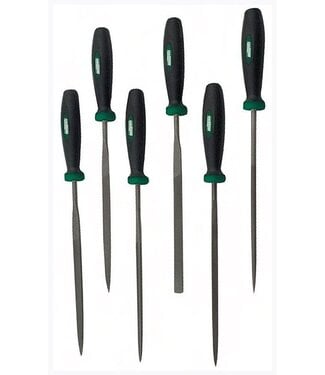 Brüder Mannesmann Sleutelvijlen - 6 stuks