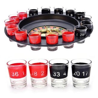 Drinking game Roulette with 16 shot