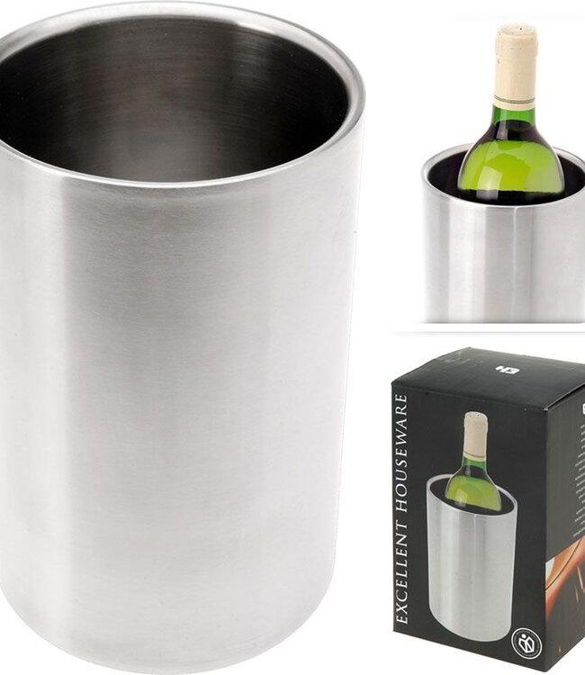 RVS Dubbelwandige wijnkoeler