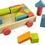 Wooden Block Cart with 20