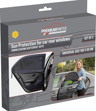 Zonnescherm Achterruit - 2 Stuks