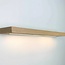 Wandplank met LED verlichting - Bruin
