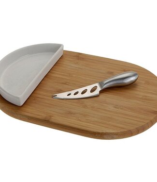 Excellent Houseware Kaasplank (30x19.5) met bakje en mes