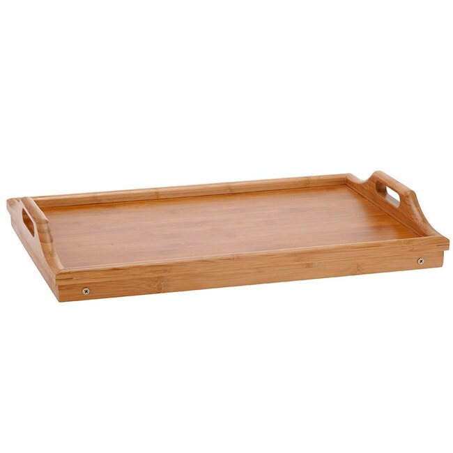 Excellent Houseware Bambus-Betttablett - 50 × 30 cm