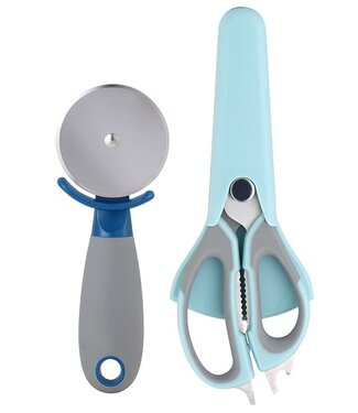 Bergner Pizzasnijder en Keukenschaar