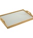 Houten dienblad voor op bed