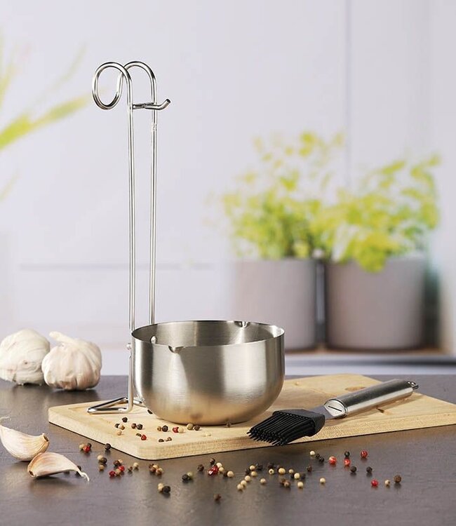 Mengkom met bakkwast