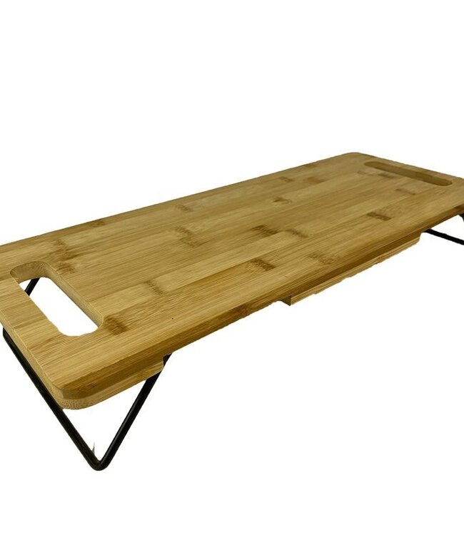 Bamboe uitklapbare Serveerplank - tapas - ontbijttafel 48x20cm