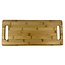 Cuisine Performance Klappbares Bambus-Servierbrett - Tapasbrett und Frühstückstisch - 48 × 20 cm