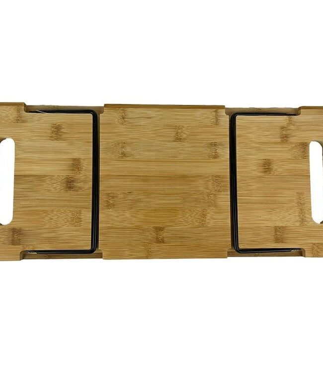 Bamboe uitklapbare Serveerplank - tapas - ontbijttafel 48x20cm
