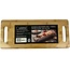 Cuisine Performance Klappbares Bambus-Servierbrett - Tapasbrett und Frühstückstisch - 48 × 20 cm