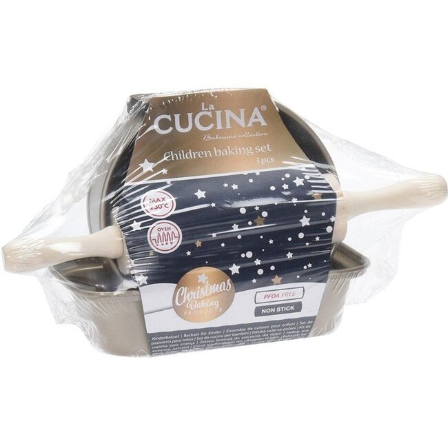 La Cucina Kinder-Backset - 3-teilig