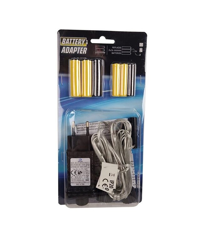 Batterij Adapter - AA- en AAA- batterijen