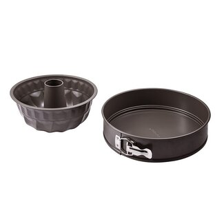 Bergner Lovers Backset mit Springform und Gugelhupfform