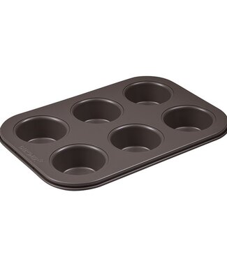 Bergner Muffinbakvorm - 2 stuks met 6 cupcakevormpjes - voor 12 Muffins - Lovers