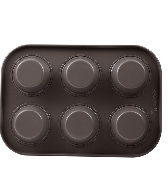 Muffinbakvorm - 2 stuks met 6 cupcakevormpjes - voor 12 Muffins - Lovers