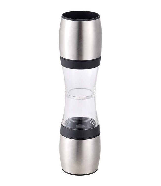 Masterpro Peper- & Zoutmolen - met Houder - RVS