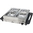 Buffetwarmer met Warmhoudplaat - 2x2.4 Liter
