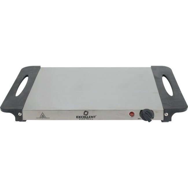 Buffetwarmer met Warmhoudplaat - 2x2.4 Liter
