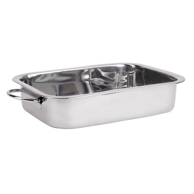 Lasagneschaal - Bakvorm - RVS - 32x23cm